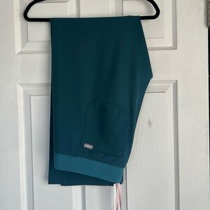 Figs Caribbean Blue Livingston Pants Large